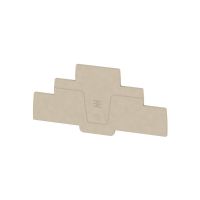 WEIDMULLER Gala nosegs Pelēks 2,5mm2 3-stāvu Push-in spailei 2428560000(20 gab iepakojumā)
