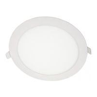 Gaismeklis LED Downlight Round P 24W 3000K 2097lm LED1x2250 IP44 z/a 295x295x11mm