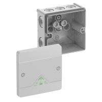 Nozarkārba Abox 040 bez klemmes 102x102x57mm, IP66, pelēka (new)