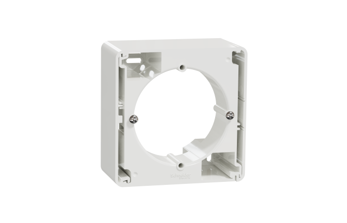 SCHNEIDER Virsmas montāžas kārba SDD111901 1-vietīga, balta