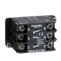 SCHNEIDER Kontaktu bloks telferu pultīm, 2-ātrumu XENG1191 NC+NO+NO
