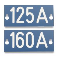 ENSTO Plāksne apzīmējumiem PEM496 125/160