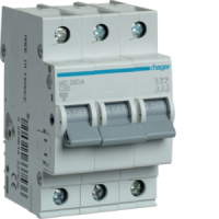 HAGER Automātiskais slēdzis MC350A 3P C 50A 6kA