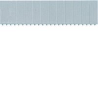 HAGER Nosegplāksne P012 12 mod, balta