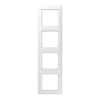 JUNG Rāmis AS584WW 4-vietīgs AS584WW, balts