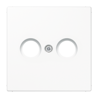 JUNG Pārsegs LS990TVWW TV rozetei LS990TVWW, balts