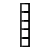 JUNG Rāmis LS985SW 5-vietīgs LS985SW, melns