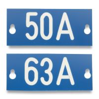 ENSTO Plāksne apzīmējumiem PEM494 50/63