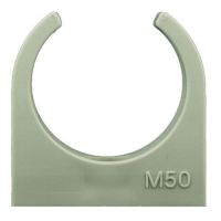 PROTEC Trubu turētājskava 05100604 M50, pelēka, Halogen brīva