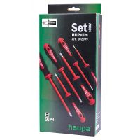 HAUPA Skrūvgriežu komplekts 102999 1000V HUP Slim 6gab.