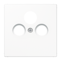 JUNG Pārsegs LS990SATWW SAT rozetei LS990SATWW, balts