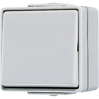 JUNG Pārslēdzis 606W v/a IP44 606W pelēka