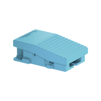 SCHNEIDER Kājas slēdzis XPEM110 NC+NO, IP66, metāla korpuss, zils