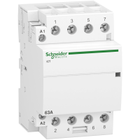 SCHNEIDER Modulārais kontaktors A9C20864 Acti9 iCT 63A 4NO 220-240 VAC