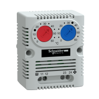 SCHNEIDER Duālais termostats NSYCCOTHD 0...60C' NO un NC