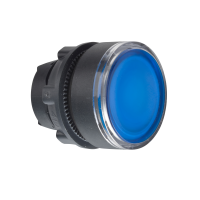 SCHNEIDER Poga ar indik. bez fiksācijas ZB5AW363 LED-zila