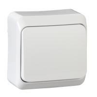 SCHNEIDER Slēdzis PRIMA WDE001010 IP20, balts, virsapmetuma