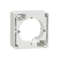 SCHNEIDER Virsmas montāžas kārba SDD111901 1-vietīga, balta