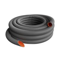 EVOPIPES Gofrēta caurule 1030503250001C08002 D32mm, 50m, pelēka, 750N, (halogēnbrīva) EVOEL FM-0H-SMART (palete=800)