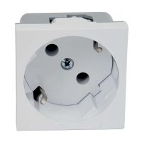 KOPOS Modulārā rozete 45x45mm, IP20, 45° balta QS 45X45_HB