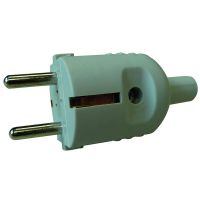 PROTEC Spraudnis Schuko 250V, 16A, IP20, 0,75 līdz 2,5mm²PP, pelēks 05105813