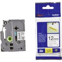 BROTHER Lente TZe-S231 Strong melns teksts uz balta 12mm x 8m