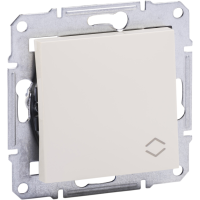 SCHNEIDER Slēdzis/pārslēdzis Asfora EPH0401423 z/a bēšs