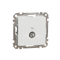 SCHNEIDER TV ligzda caurejoša SDD111474 7dB ,balta