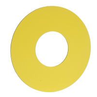 SCHNEIDER Marķējums avārijas pogām, bez teksta ZB2BY9101 Ø60 mm