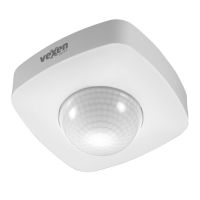VEXEN ELECTRIC Klātbūtnes sensors, virsapmetuma,PS-360-20IW 360 grādi, 20m diametrs, IP65, balts