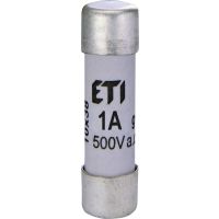 Cilindriskais kūstošais ieliktnis 10X38 10x38 gG 1A