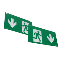 ROBUS Avārijas gaismekļa SWISS norādes bulta UZ LEJU RSSD