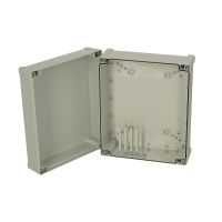 FIBOX ABS korpuss ar eņģēm 5814054 pelēks vāks 344 x 289 x 157