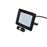 Prožektors LED HiLume 30W 4000K 2190lm/W  IP65 IK05 melns, ar sensoru