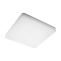 GTV Gaismeklis LD-BES24WKW-40 LED plafons BESA LED 24W 4000K 2400lm IP54 PC+PC IK10 120° 300x300x50mm v/a