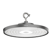 Gaismeklis LED HIGH BAY E3 180W 4000K 27900lm 90° 155 lm/W IP65 IK08 SDCM 4 (Ekv.HID 400W HO )