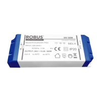 ROBUS LED barošanas bloks VEGAS 320W,RVA32024-PSU 24V, IP20, pastāvīgs spriegums