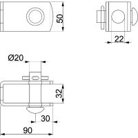 ENSTO Izolatoru virtenes skava PPS226