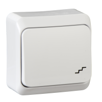 SCHNEIDER Pārslēdzis PRIMA WDE001060 IP20, balts, virsapmetuma