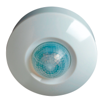 ROBUS Kustības sensors RU360-01 UNIVERSAL 360° 106mm IP20 kopējā jauda 2000W D-106mm balts