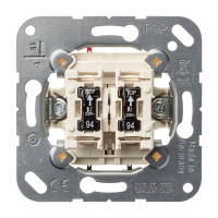 JUNG Slēdzis dubultais 505U5 ar indikāciju 505U5