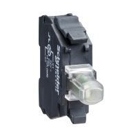 SCHNEIDER LED indikators ZBVB1 24VAC/DC, balts