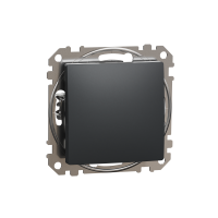 SCHNEIDER Slēdzis SDD114101 Sedna DESIGN, 10AX, antracīts
