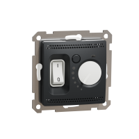 SCHNEIDER Grīdas termostats SDD114507 Sedna , 16A, antracīts