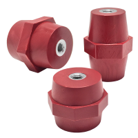 MOREK Poliestera skrūvējams izolators kopnēm MID5008H36 H50-M8 HEX36