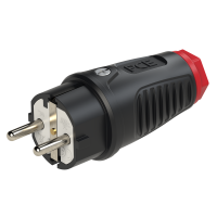 PC ELECTRIC Spraudnis 0511-sr Schuko 250V, 16A, IP54, 3x2,5mm2, gumijas,Taurus2