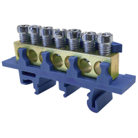 MOREK Klemme MAD0007N00 DIN N7 7x16mm² zila IP03