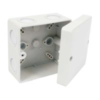 KOPOS Nozarkārba virsapmetuma KSK 80 KA 81x81x54mm RAL7035 IP66