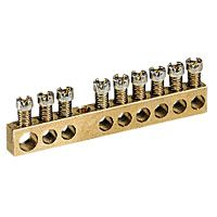 LEGRAND Savienojumu kopne 004805 1x 6-25² 14x 1.5-16² L=122mm