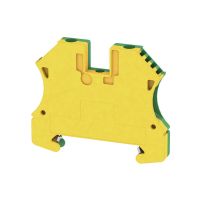 WEIDMULLER Spaile PE ar skrūvēm 1010100000 4 mm², 480 A, dzeltena/zaļa
